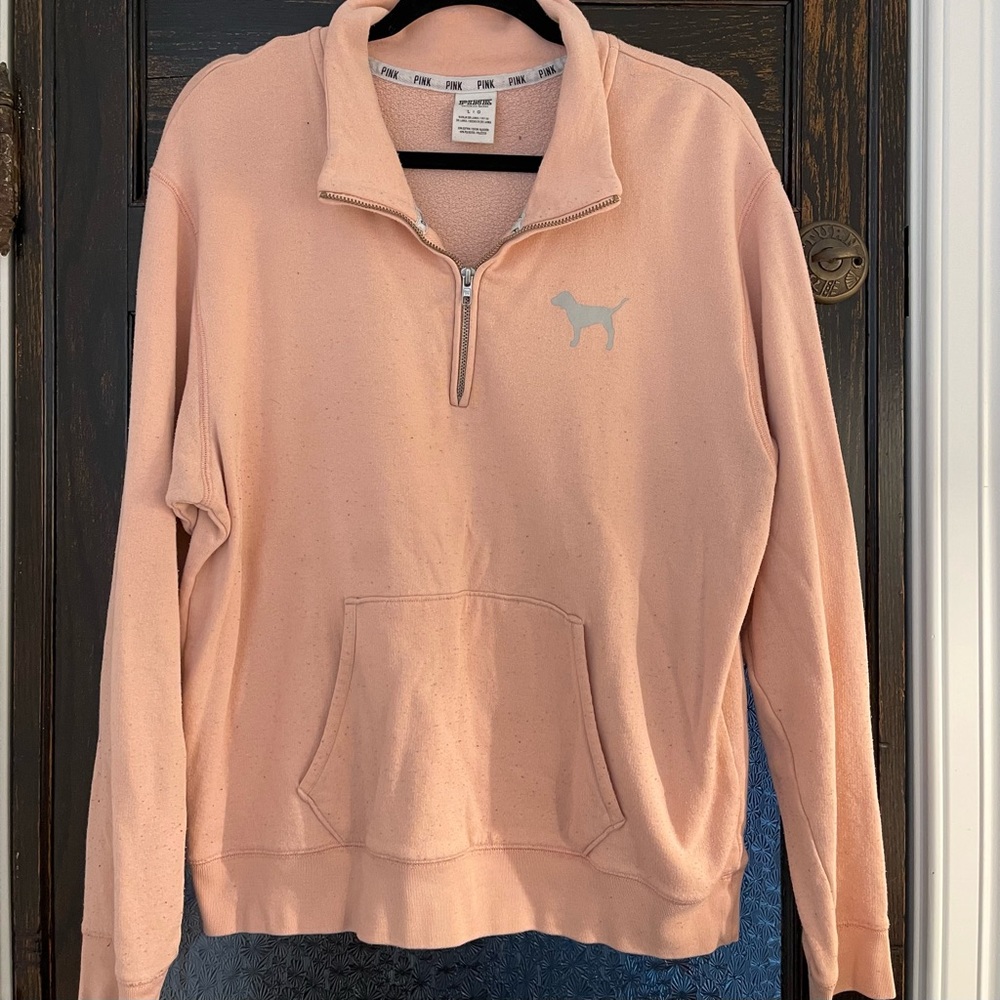 Pink Quarter Zip